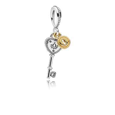 Charm pendentif la clé de mon coeur 796593 Charm pendentif la clé de mon coeur 796593