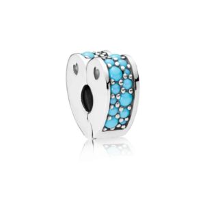 Clip Arcs de l'Amour Bleu Cyan 39€ - 797227NYA Clip Arcs de l'Amour Bleu Cyan 39€ - 797227NYA