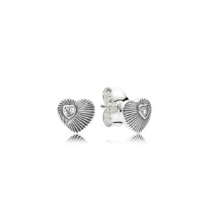 Boucles d'oreilles Eventail en cœur Vintage 39€ - 297298CZ Boucles d'oreilles Eventail en cœur Vintage 39€ - 297298CZ