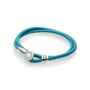 Bracelet moment double cordon Bleu 49€ - 597194CTQ Bracelet moment double cordon Bleu 49€ - 597194CTQ
