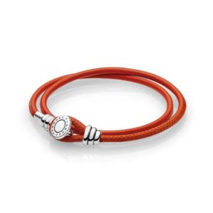 Bracelet moment double cordon épice orange 49€ - 597194CSO Bracelet moment double cordon épice orange 49€ - 597194CSO