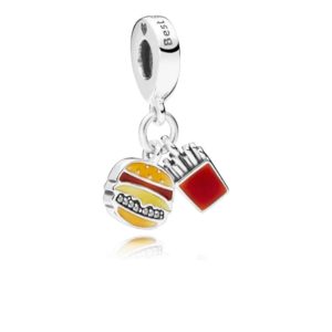 Charm Pendentif Burger et frites 39€ - 797211ENMX Charm Pendentif Burger et frites 39€ - 797211ENMX