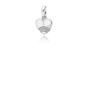 Pendentif éventail cœur argent 39€ - 397286CZ Pendentif éventail cœur argent 39€ - 397286CZ