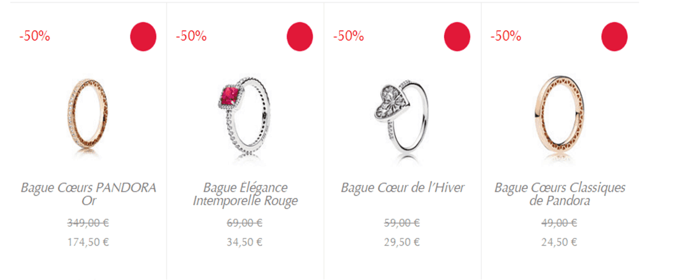 Bague Pandora Solde Ete 2018 Bague Pandora Solde Ete 2018