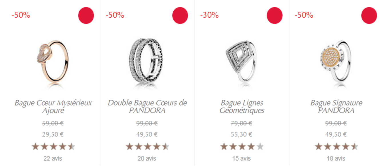 Bague Pandora Solde Ete 2018 Bague Pandora Solde Ete 2018