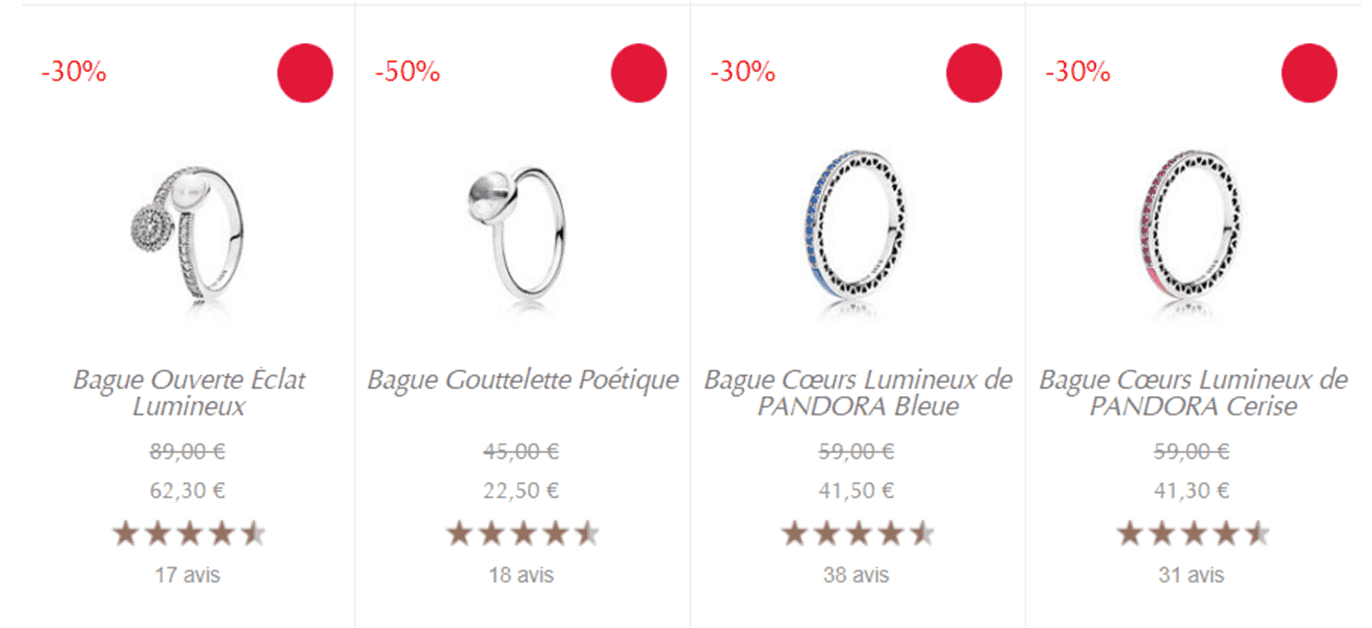Bague Pandora Solde Ete 2018 Bague Pandora Solde Ete 2018