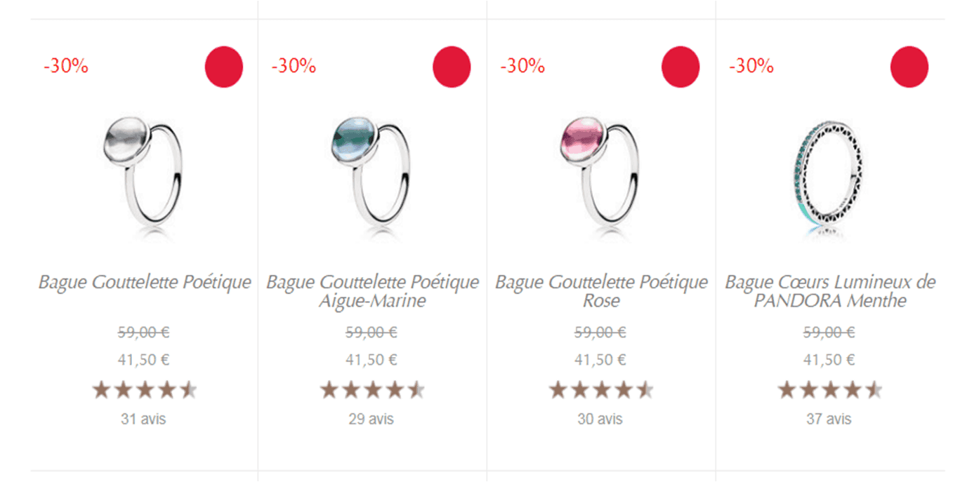 Bague Pandora Solde Ete 2018 Bague Pandora Solde Ete 2018