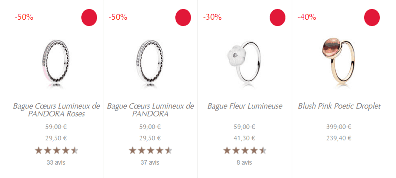 Bague Pandora Solde Ete 2018 Bague Pandora Solde Ete 2018