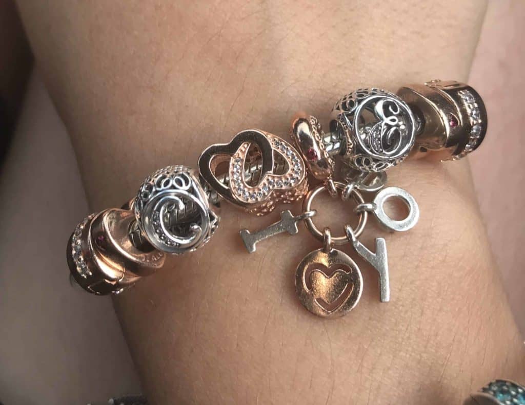 bracelet pandora i love you bracelet pandora i love you