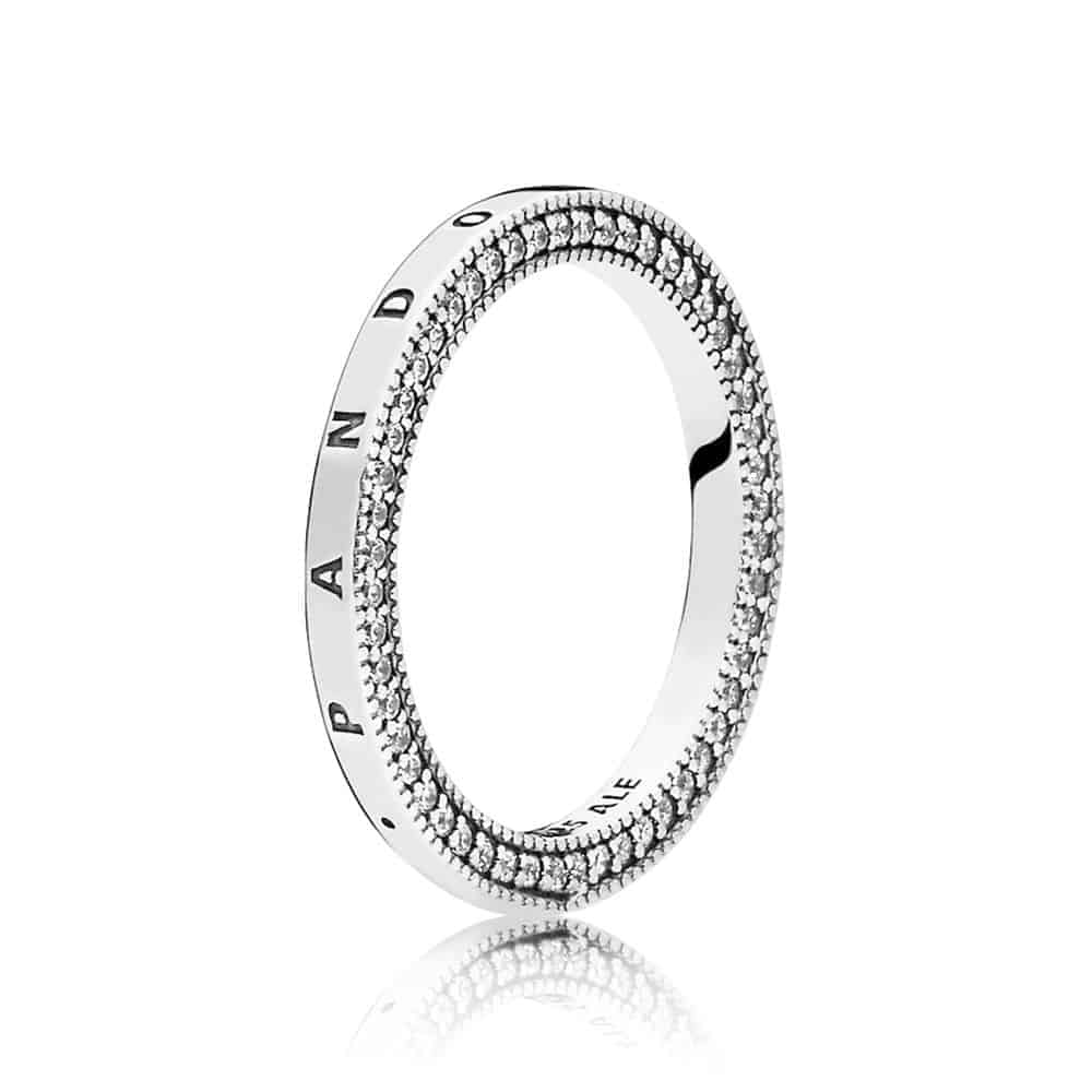 Bague Cœurs Signature PANDORA 69,00 € - 197437CZ Bague Cœurs Signature PANDORA 69,00 € - 197437CZ