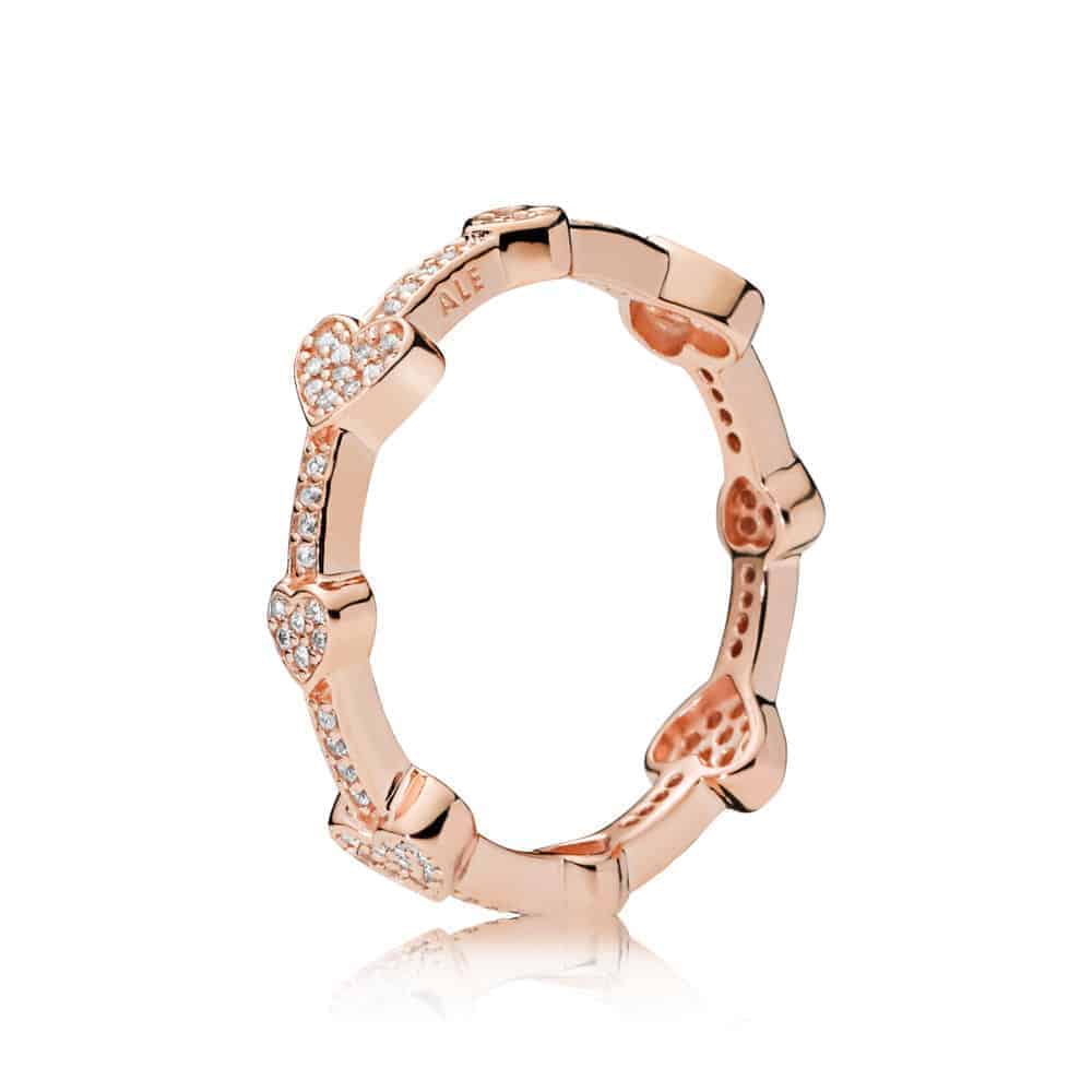 Bague cœur Séduisant Or Rose 89€ - 187729CZ Bague cœur Séduisant Or Rose 89€ - 187729CZ