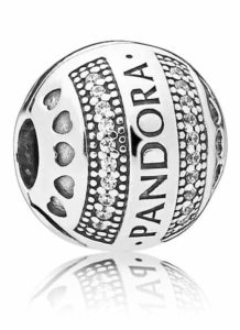 Clip Cœurs Signature PANDORA 49€ - 797433CZ Clip Cœurs Signature PANDORA 49€ - 797433CZ