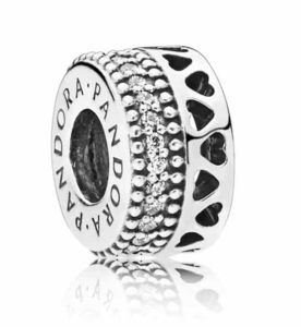 Espaceurs Cœurs Pandora Argent 45€ - 797415CZ Espaceurs Cœurs Pandora Argent 45€ - 797415CZ