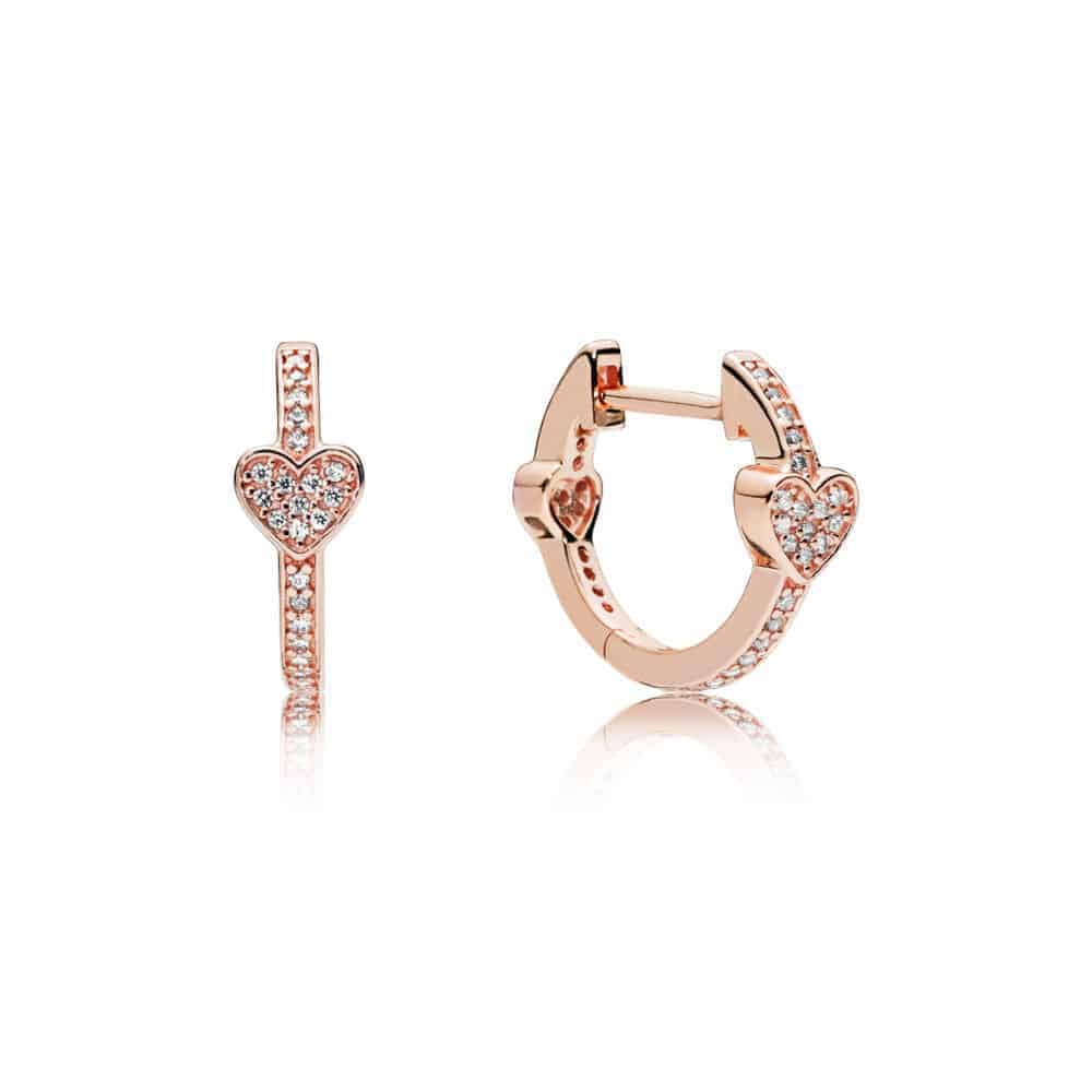 Anneaux Cœurs séduisant Or Rose 69€ - 287290CZ Anneaux Cœurs séduisant Or Rose 69€ - 287290CZ