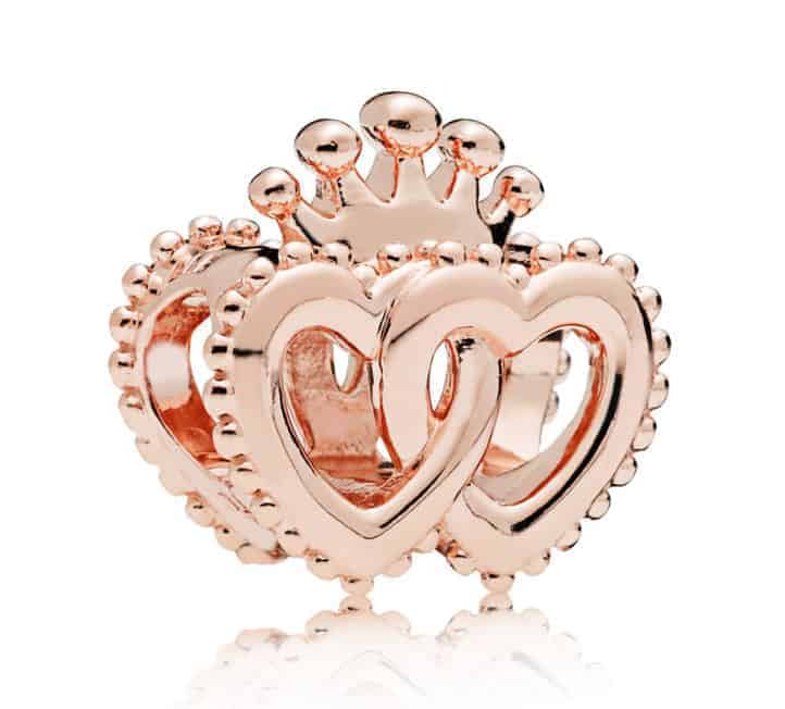 Union de cœurs Royaux Or Rose 49€ - 787670 Union de cœurs Royaux Or Rose 49€ - 787670