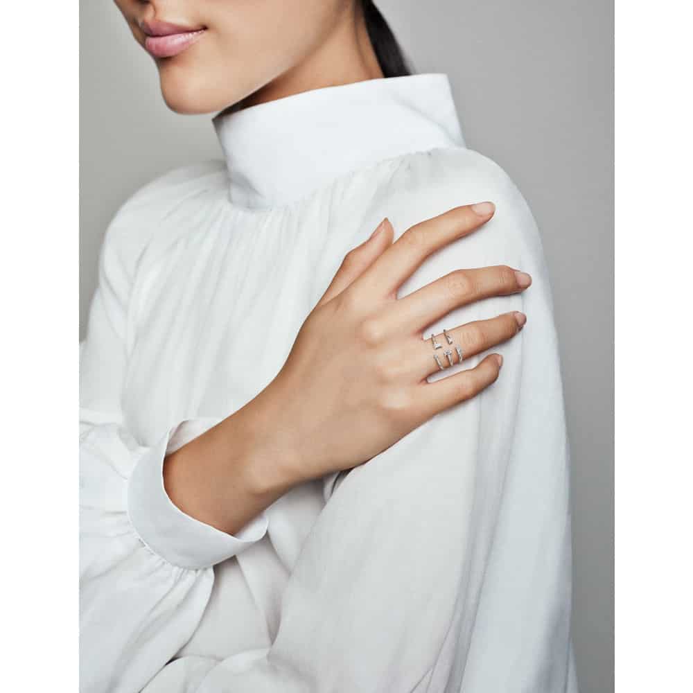 Bague Éclats Scintillants en Argent 69€ - 197527CZ Bague Éclats Scintillants en Argent 69€ - 197527CZ