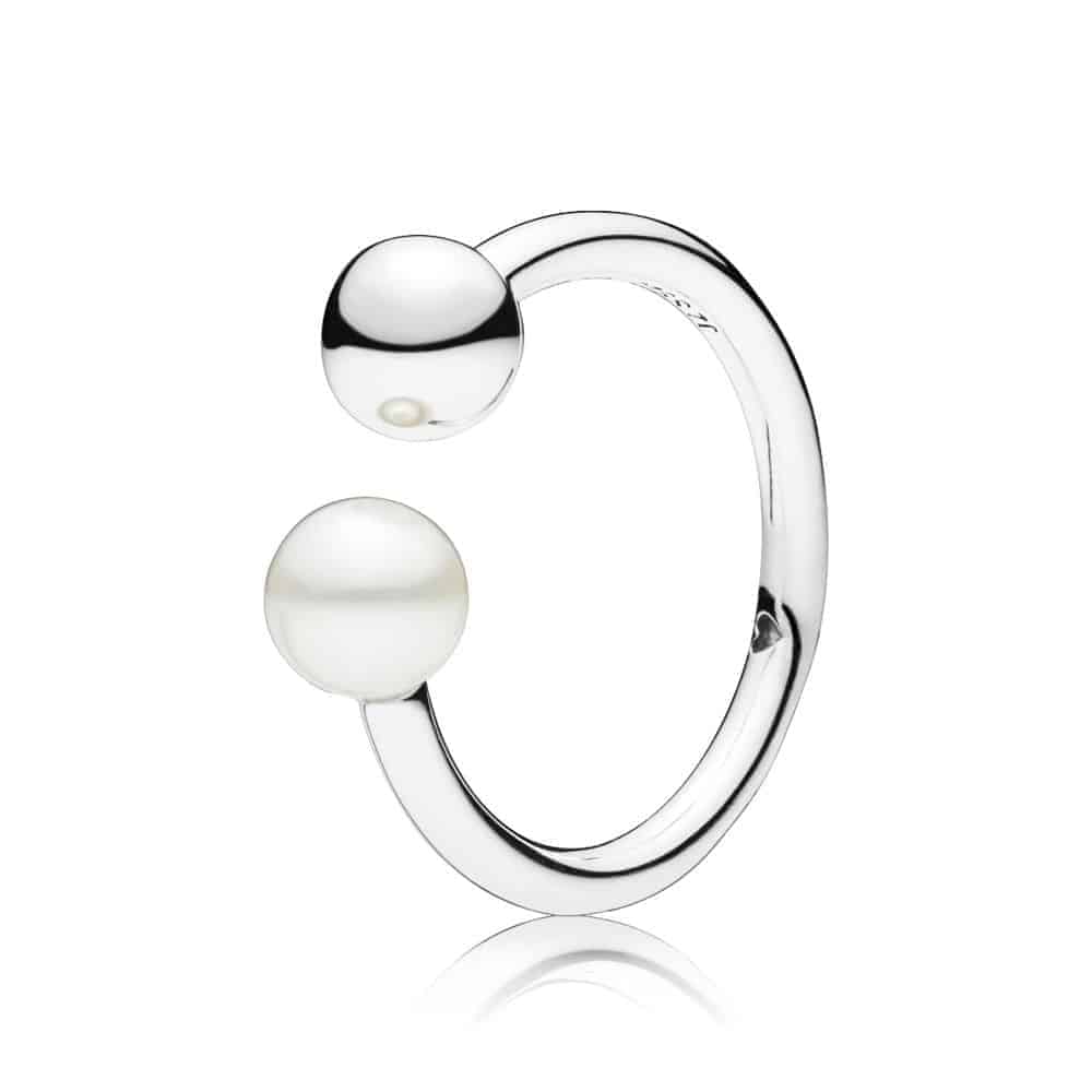 Bague Perle Contemporaine en Argent 59€ - 197573P Bague Perle Contemporaine en Argent 59€ - 197573P