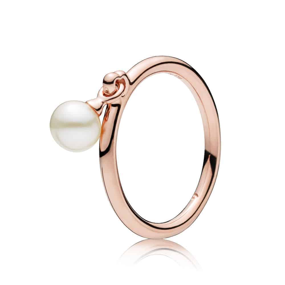 Bague Perle Contemporaine Pandora Rose 79€ - 187525P Bague Perle Contemporaine Pandora Rose 79€ - 187525P