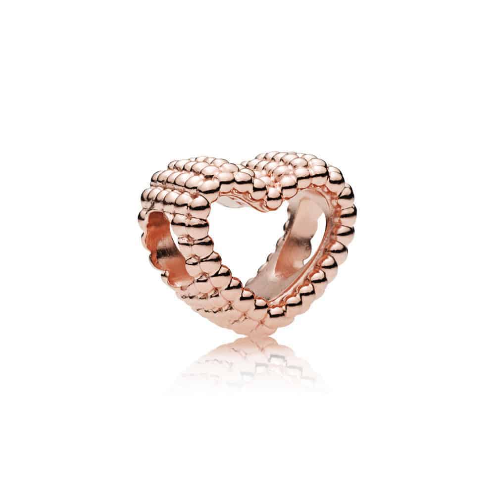 Charm Cœur Perlé Pandora Rose 35€ - 787516 Charm Cœur Perlé Pandora Rose 35€ - 787516