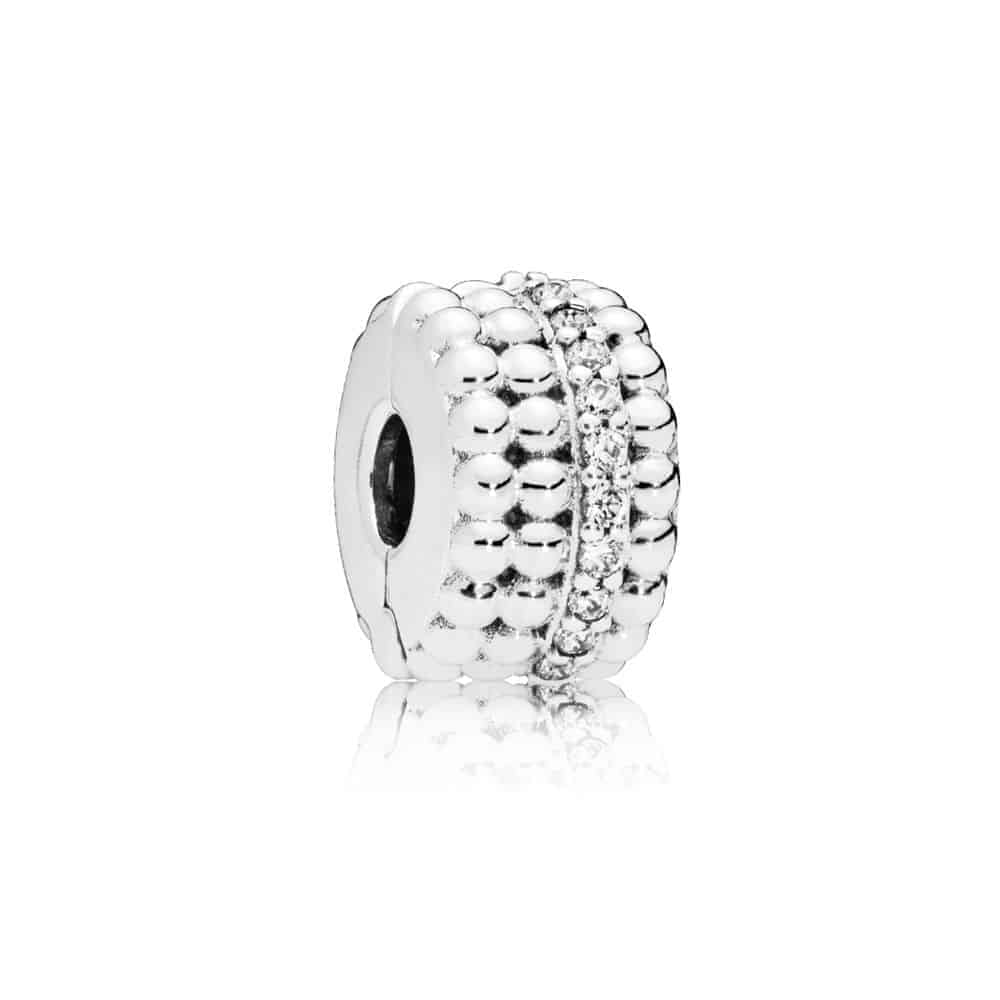Clip Brillance Perlée en Argent 39€ - 797520CZ Clip Brillance Perlée en Argent 39€ - 797520CZ