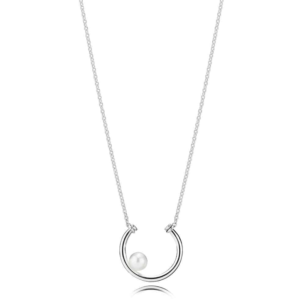 Collier Perles Contemporaines en Argent 79€ - 397526P Collier Perles Contemporaines en Argent 79€ - 397526P