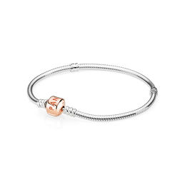 Bracelet Pandora Fermoir Rose moment 79€ - 580702 Bracelet Pandora Fermoir Rose moment 79€ - 580702