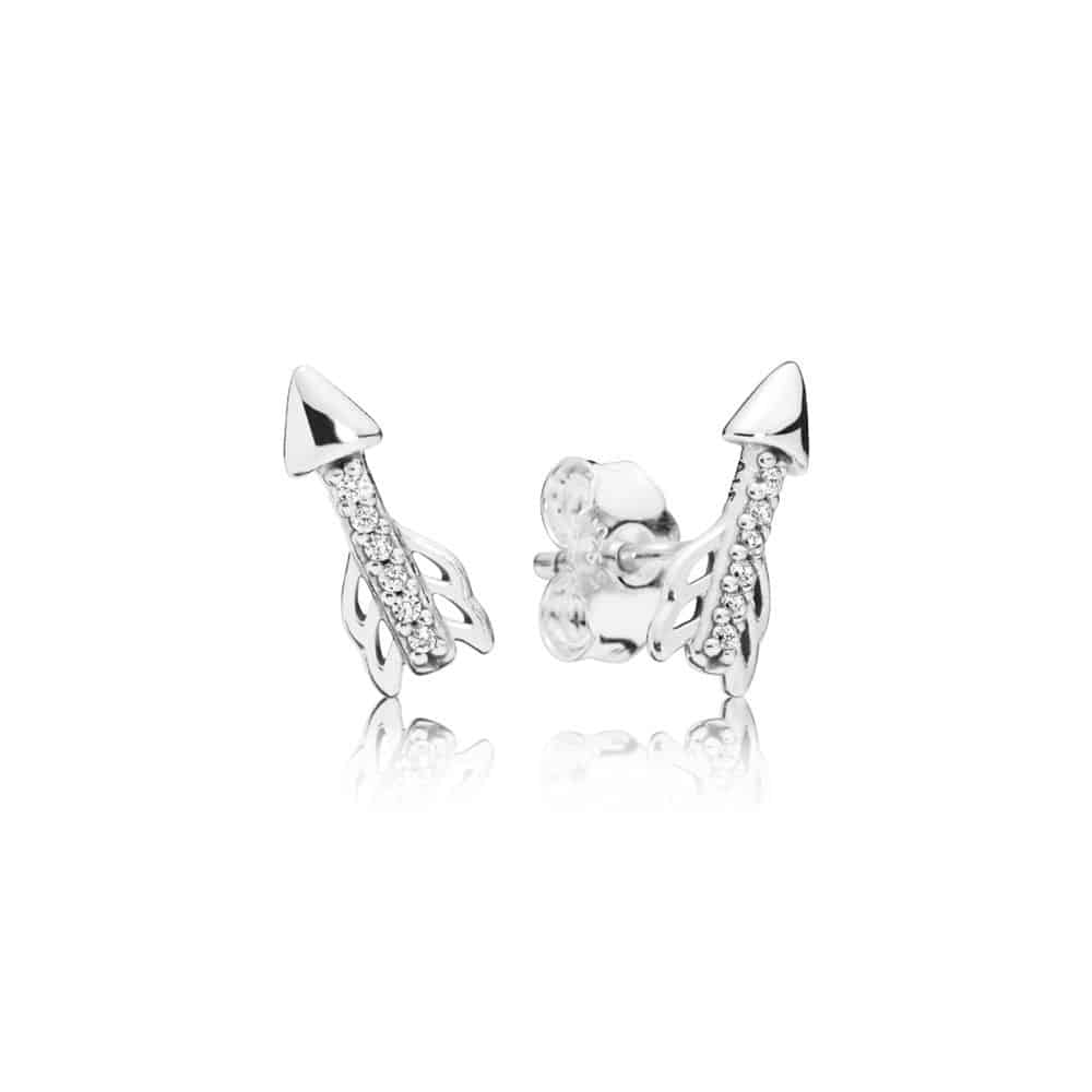 Clous d’oreilles Flèches Scintillantes en Argent 45€ - 297828CZ Clous d’oreilles Flèches Scintillantes en Argent 45€ - 297828CZ