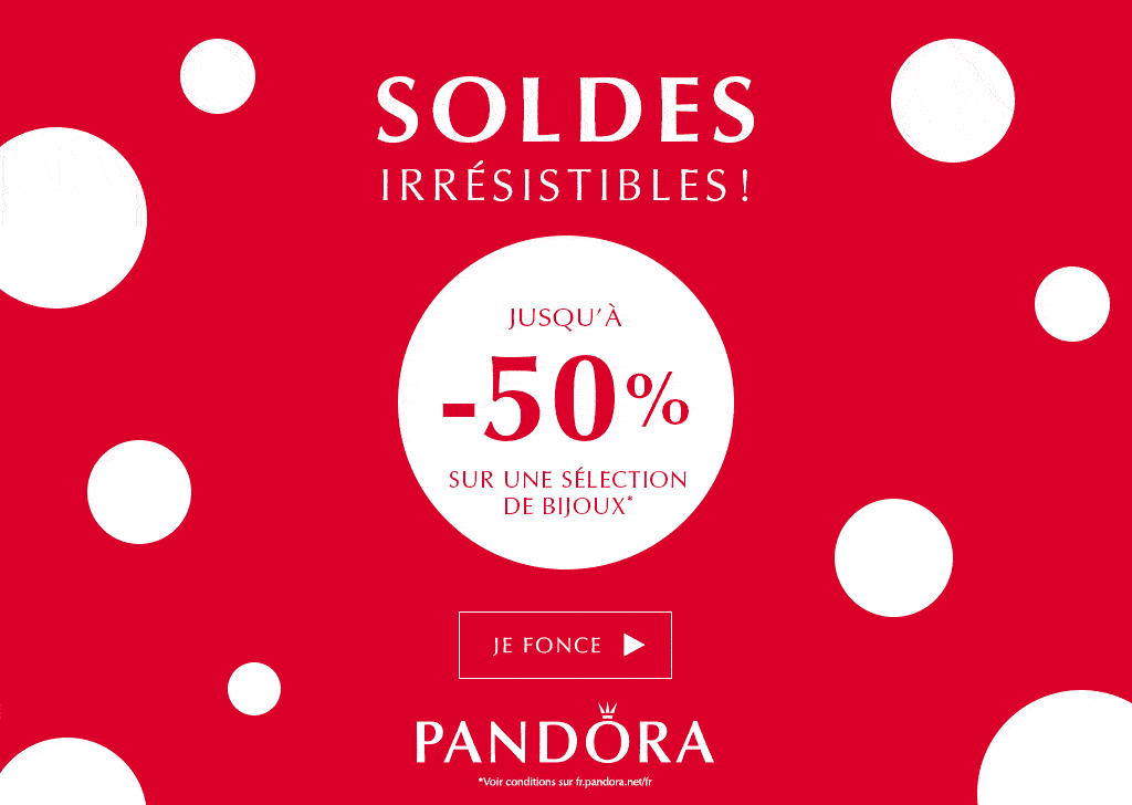 Soldes d'hiver Pandora 2018 Soldes d'hiver Pandora 2018