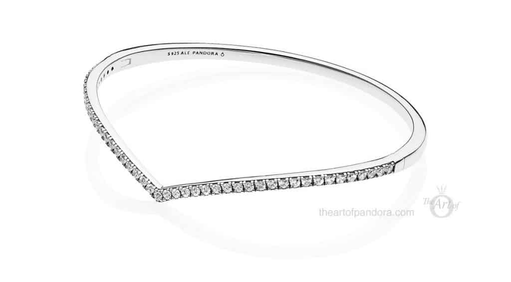 Jonc argent et strass Jonc argent et strass