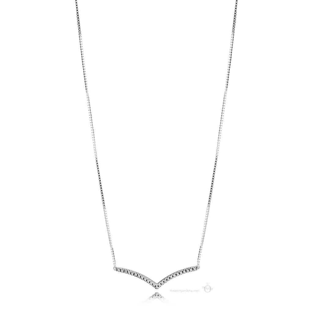 Collier Strass et argent Collier Strass et argent
