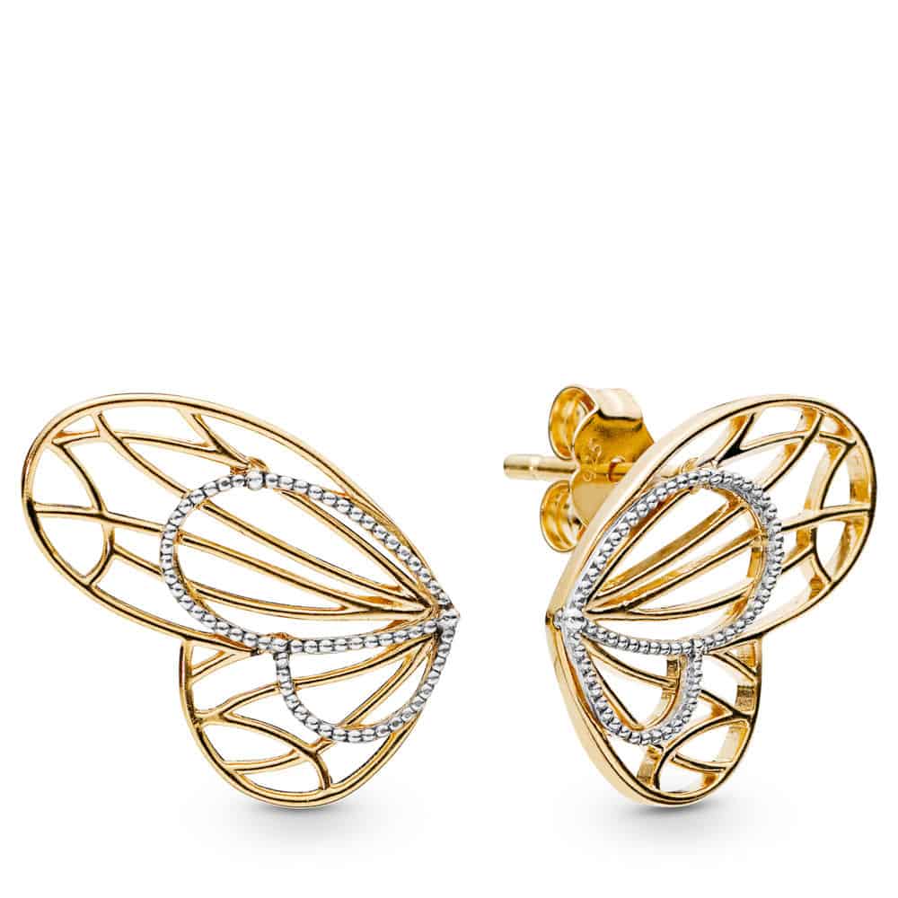 Boucles d’oreilles papillon ajourées en PANDORA Shine 89€ - 267955 Boucles d’oreilles papillon ajourées en PANDORA Shine 89€ - 267955