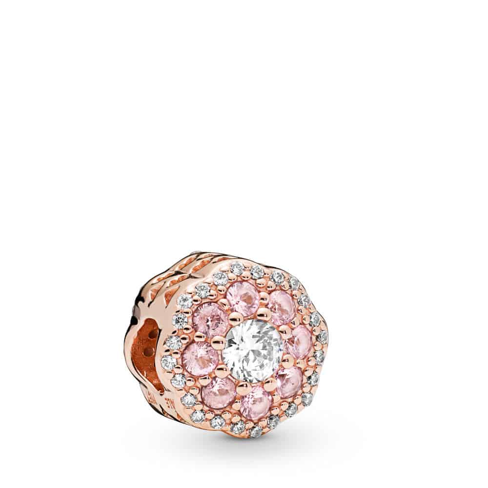 Charm Fleur Scintillante Rose en PANDORA Rose 99€ - 787851NPM Charm Fleur Scintillante Rose en PANDORA Rose 99€ - 787851NPM