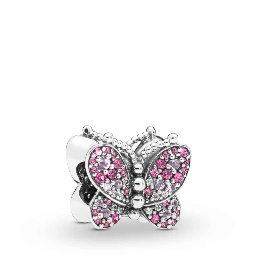 Charm Papillon Rose en Argent 69€ - 797882NCCMX Charm Papillon Rose en Argent 69€ - 797882NCCMX