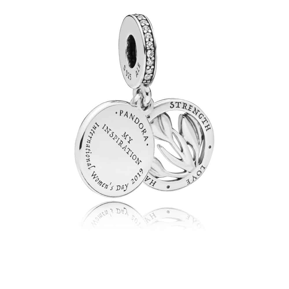 Le Charm pendant Journée de la Femme en Argent 59€ Le Charm pendant Journée de la Femme en Argent 59€