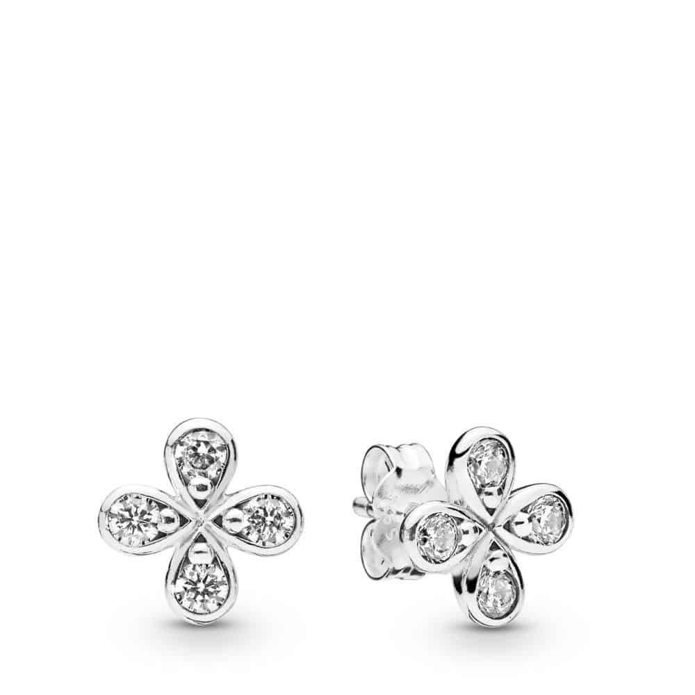 Clous d’oreilles Fleurs à Quatre Pétales en Argent 49€ - 297968CZ Clous d’oreilles Fleurs à Quatre Pétales en Argent 49€ - 297968CZ