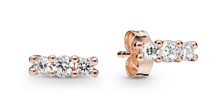 Clous d'oreilles Élégance scintillante Or Rose 59€ - 280725CZ Clous d'oreilles Élégance scintillante Or Rose 59€ - 280725CZ