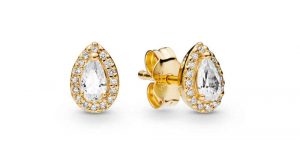 Clous d'oreilles gouttelettes géométriques en Pandora Shine 69€ - 266252CZ Clous d'oreilles gouttelettes géométriques en Pandora Shine 69€ - 266252CZ