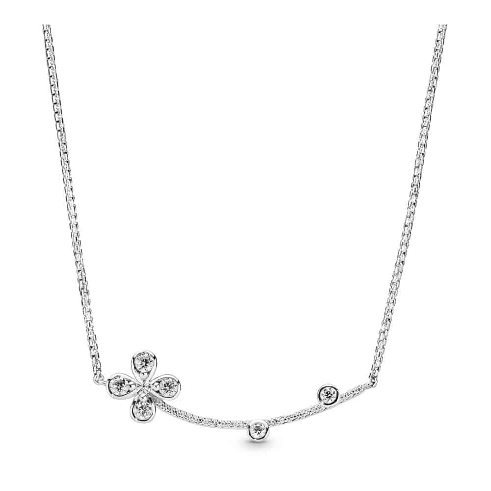 Collier Fleur à Quatre Pétales en argent 89,00 € - 397956CZ Collier Fleur à Quatre Pétales en argent 89,00 € - 397956CZ