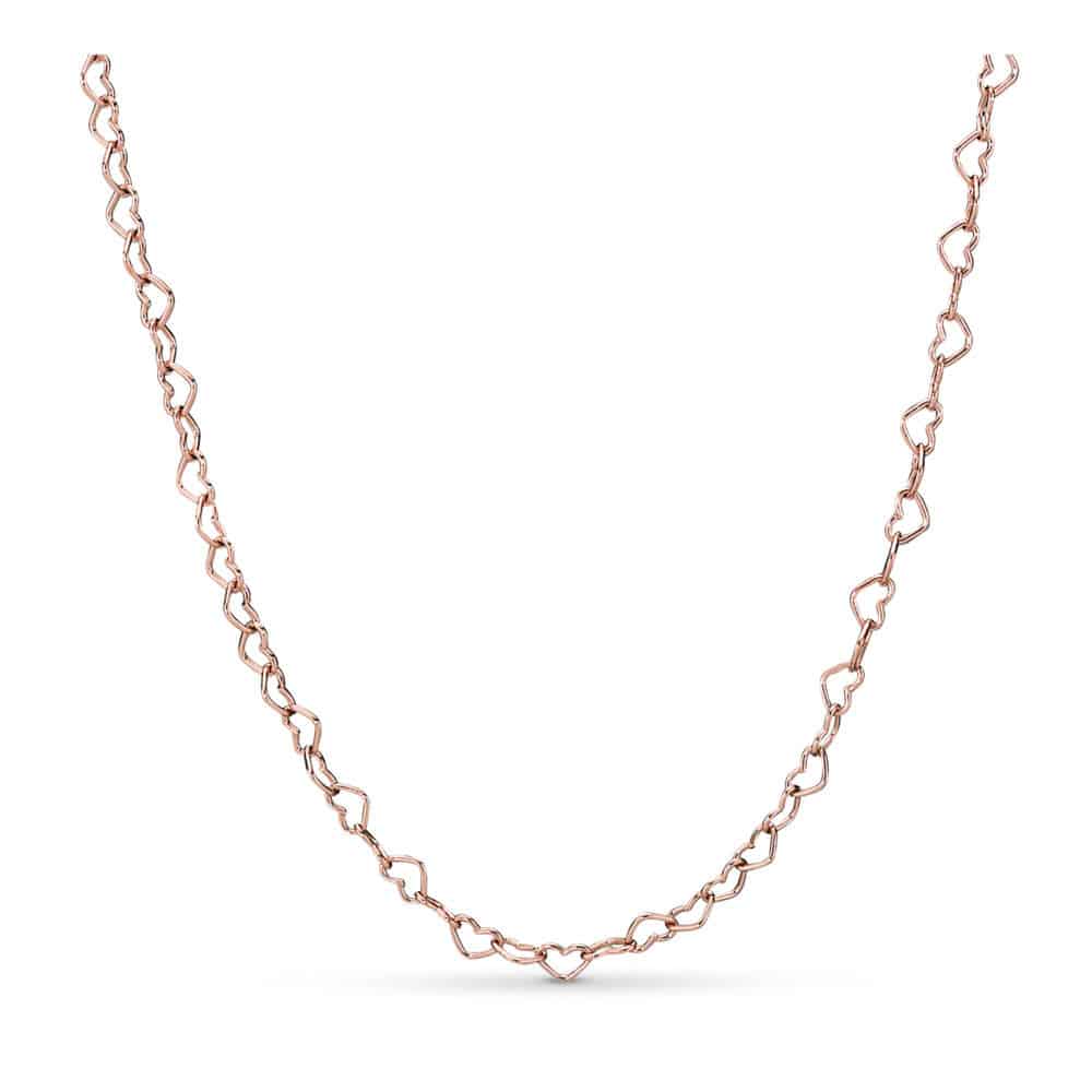 Collier Union de Cœurs en Pandora Rose 129€ - 387961 Collier Union de Cœurs en Pandora Rose 129€ - 387961