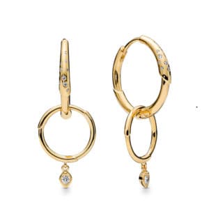 Créoles Tiges de Fleurs en Pandora Shine 149,00 € - 267927CZ Créoles Tiges de Fleurs en Pandora Shine 149,00 € - 267927CZ
