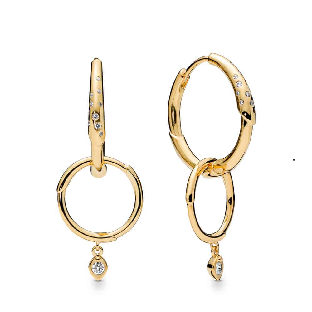 Créoles Tiges de Fleurs en Pandora Shine 149,00 € - 267927CZ Créoles Tiges de Fleurs en Pandora Shine 149,00 € - 267927CZ