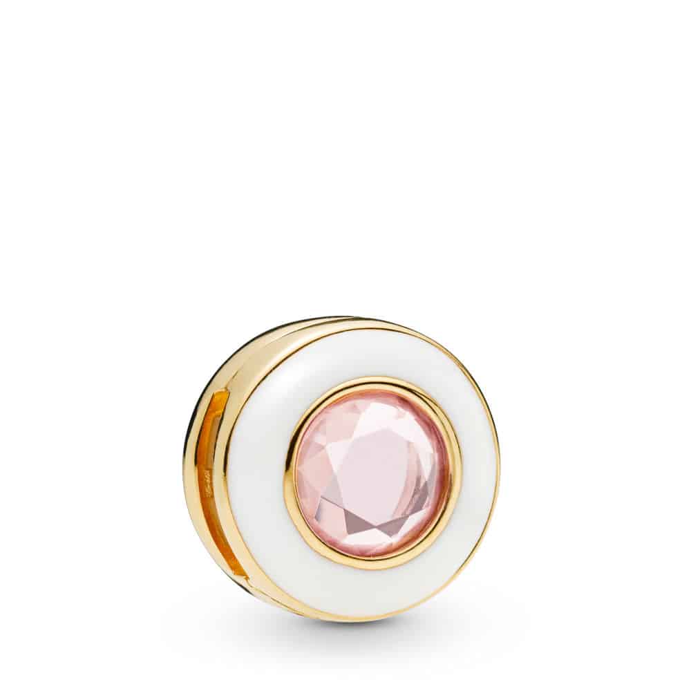 Clip Charm Cercle Blanc Lumineux en PANDORA Shine 69€ - 767891NPO Clip Charm Cercle Blanc Lumineux en PANDORA Shine 69€ - 767891NPO