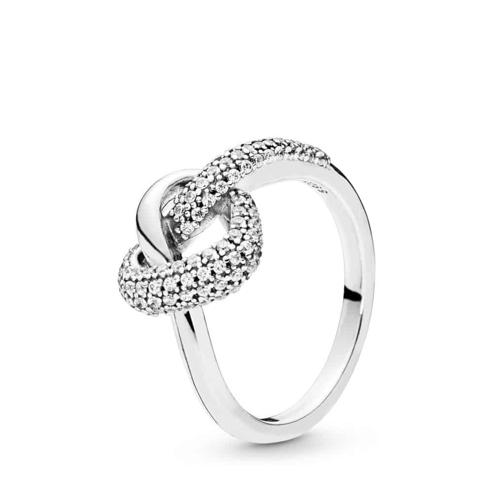 Bague Cœur Noué en Argent 69€ - 198086CZ Bague Cœur Noué en Argent 69€ - 198086CZ