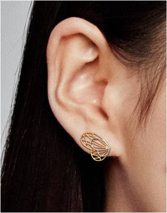 Boucles d’oreilles papillon ajourées en PANDORA Shine Boucles d’oreilles papillon ajourées en PANDORA Shine