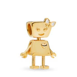 La mascotte Pandora : Bella Bot et Rob bot