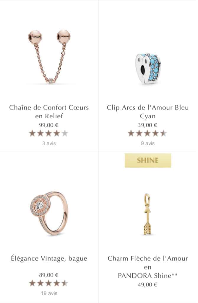La Vente privée 1+1 = 3 Pandora La Vente privée 1+1 = 3 Pandora