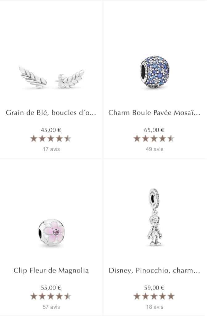La Vente privée 1+1 = 3 Pandora La Vente privée 1+1 = 3 Pandora