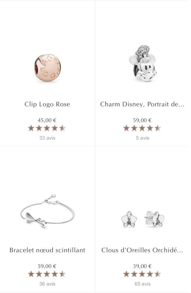 La Vente privée 1+1 = 3 Pandora La Vente privée 1+1 = 3 Pandora