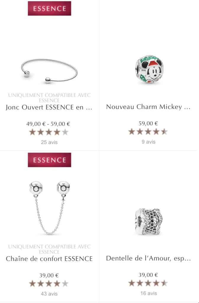 Vente privée 1+1 = 3 Pandora Vente privée 1+1 = 3 Pandora
