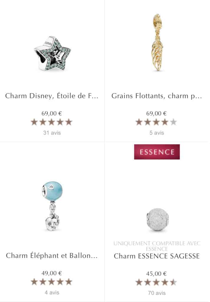La Vente privée 1+1 = 3 Pandora La Vente privée 1+1 = 3 Pandora